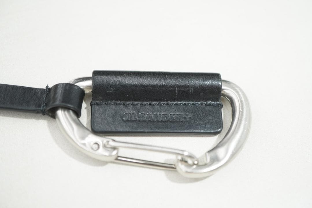 美品 JIL SANDER + ジルサンダー カラビナ キーリング 721△ - メルカリ