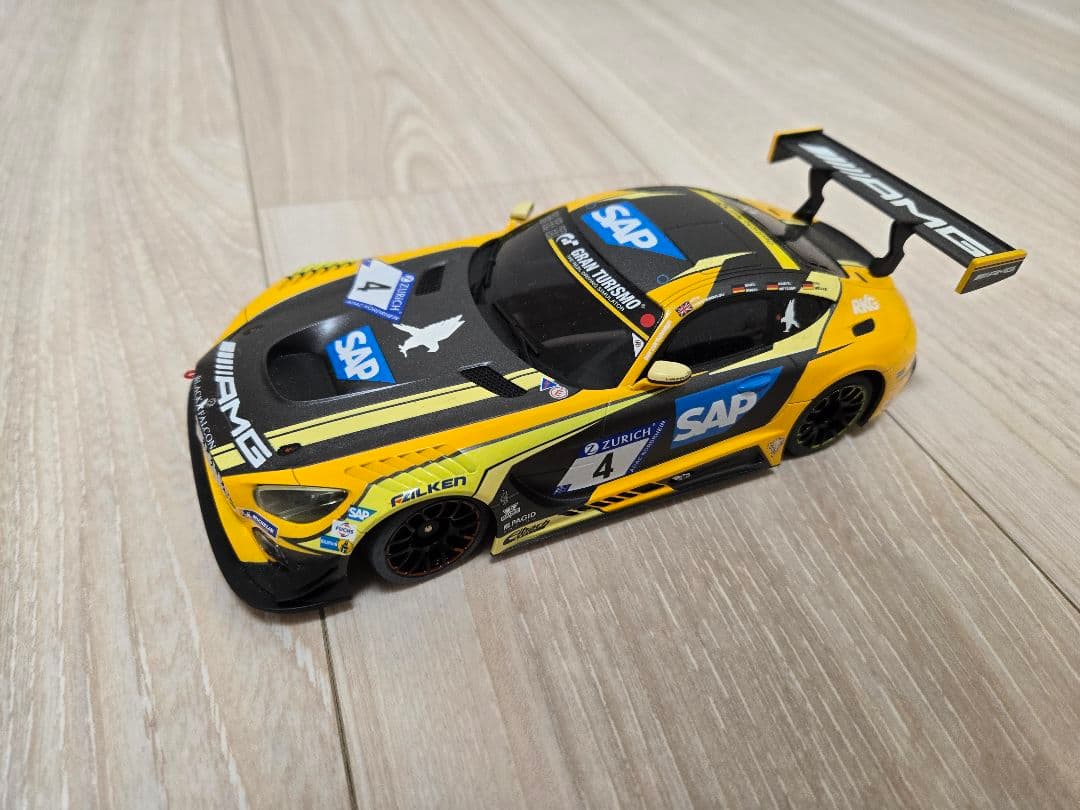 ミニッツRWD メルセデス-AMG GT3 No.4 ミニッツRWDシリーズ レディセット メルセデス-AMG GT3 No.4 24H