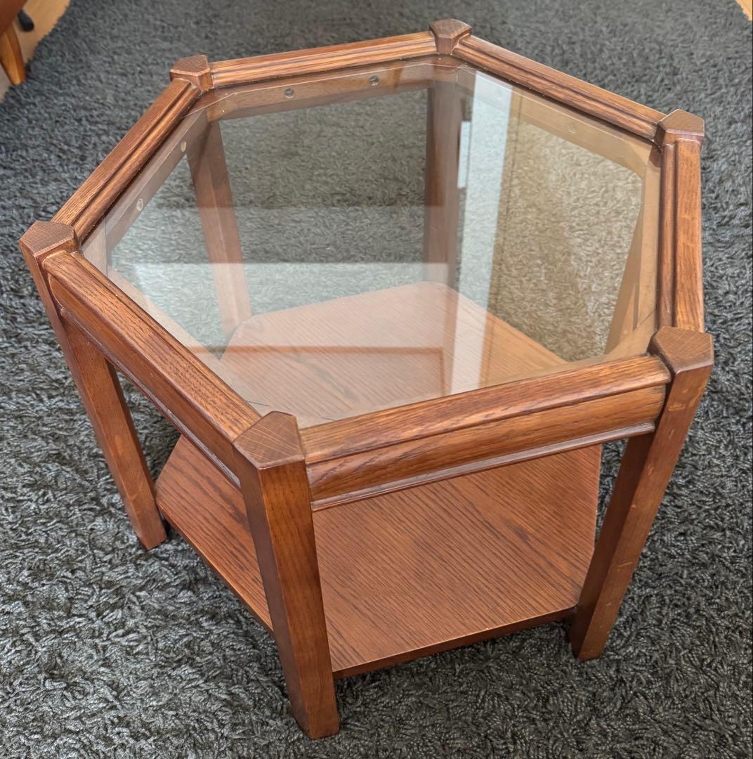 サイドテーブル・ナイトテーブル・ローテーブル BROOKS HEXAGON TABLE / GLASS 楽天市場】ACME Furniture アクメファニチャー BROOKS HEXAGON TABLE