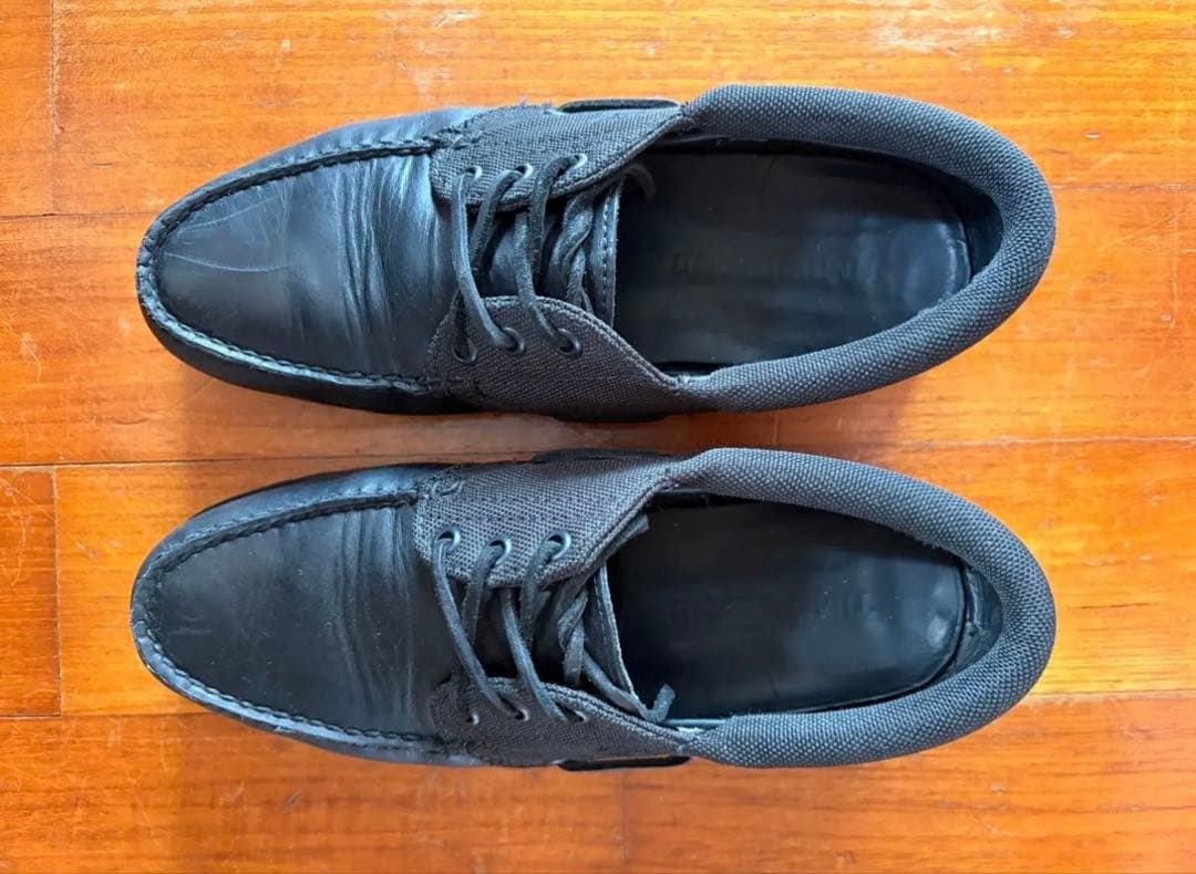 ティンバーランド 3eye オーセンティックボートシューズ \"Blackout\"