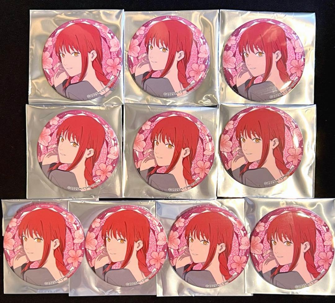 劇場版チェンソーマン マキマ プリンスホテル カフェ 缶バッジ10個 劇場版チェンソーマン マキマ プリンスホテル カフェ 缶バッジ10個