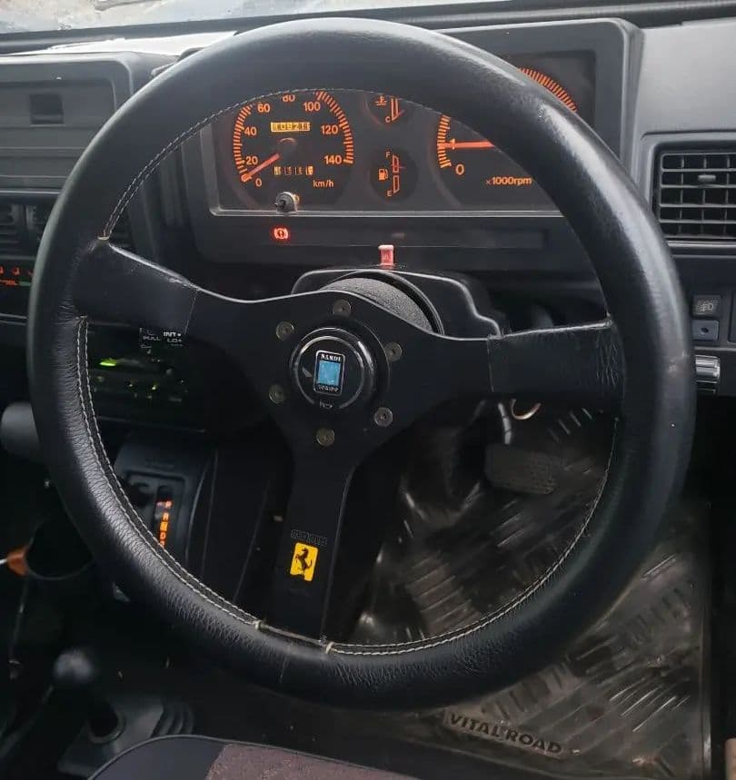 スズキジムニー JA 11 ステアリングハンドルMOMO - メルカリ