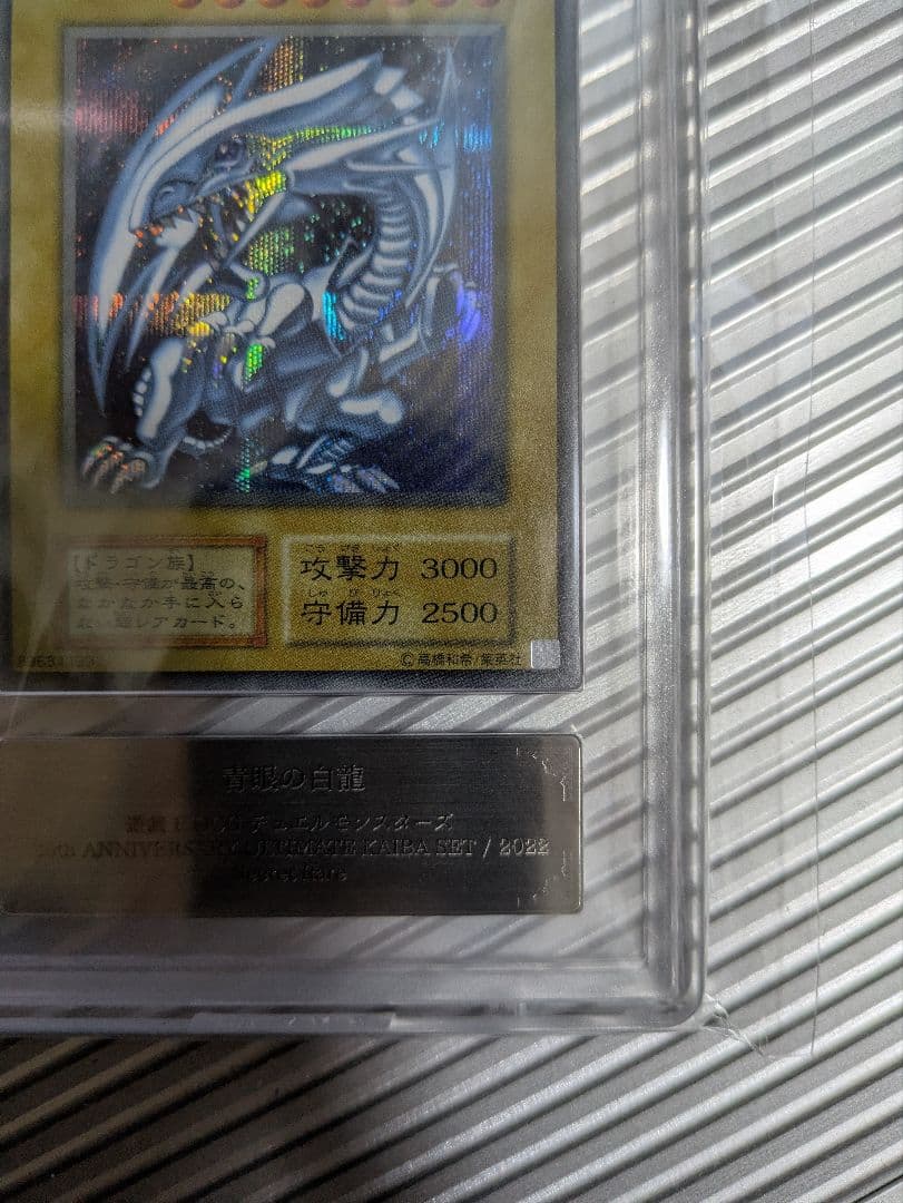 ARS10+】 シクブル 青眼の白龍 シークレット 海馬セット 金箔鑑定書