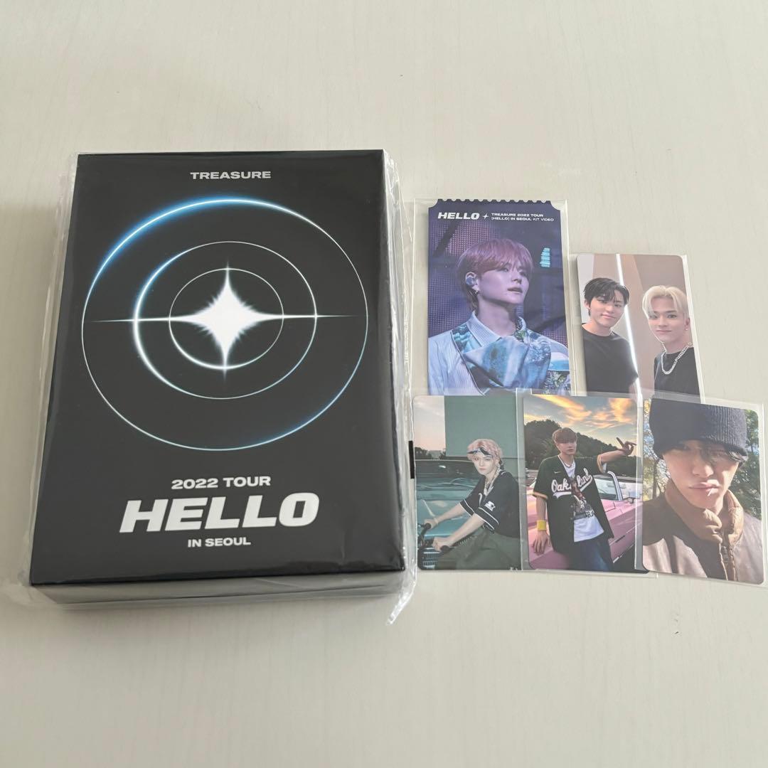 TREASURE 2022 ソウルコン DVD トレカ付き TREASURE 2022 TOUR [HELLO] IN SEOUL KiT VIDEO - YG SELECT