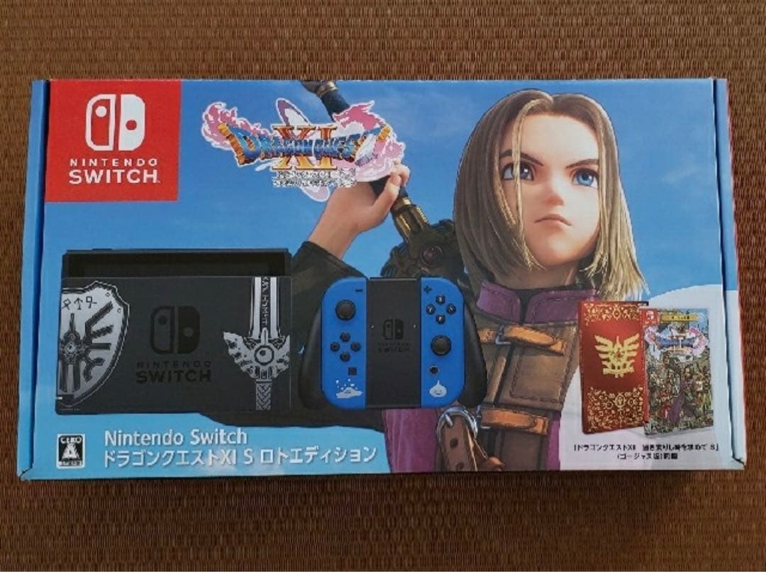 Nintendo Switch ドラゴンクエスト ロトエディション　美品 Switch版「ドラゴンクエストXI」，「ロト」デザインなSwitch本体の