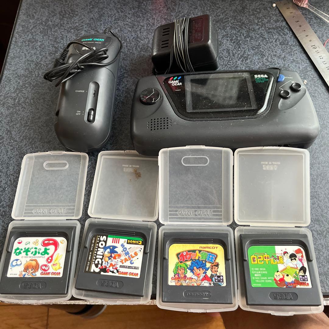 ジャンク品　セガ　SEGA ゲームギア　　　　バッテリーパック　ACアダプター ジャンク品 セガ SEGA ゲームギア バッテリーパック ACアダプターSEGA
