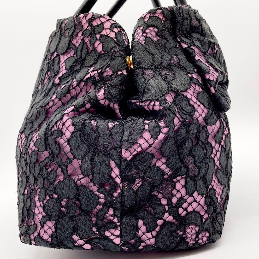 PRADA フラワーレース トートバッグの通販はau PAY マーケット - 輸入