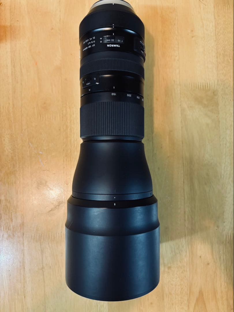 Tamron SP 150-600mm F/5-6.3 G2 テレコン付き