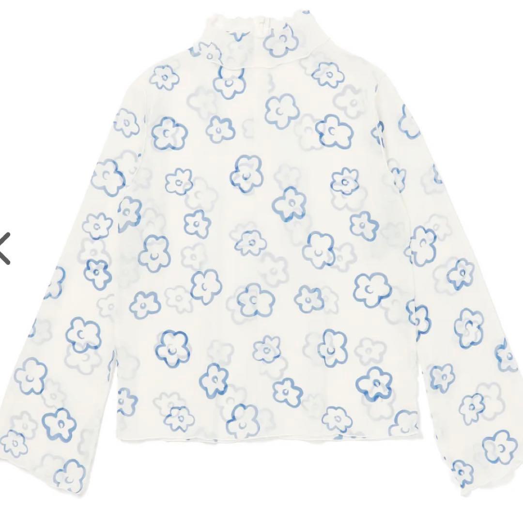 poppy シースルー あさぎーにょ 花柄 - メルカリ