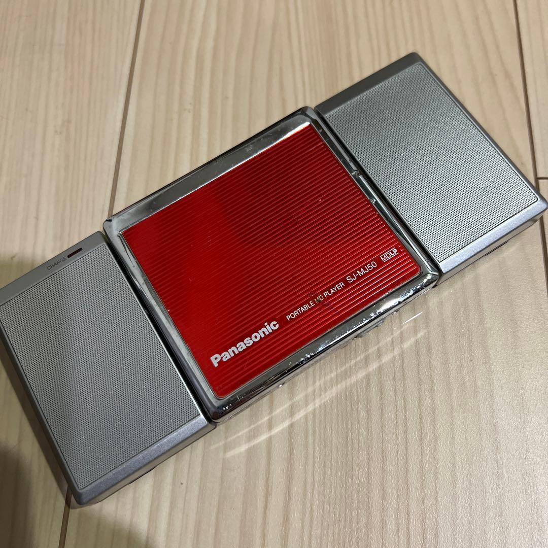 パナソニック ポータブルMDプレーヤー SJ-MJ50 - メルカリ