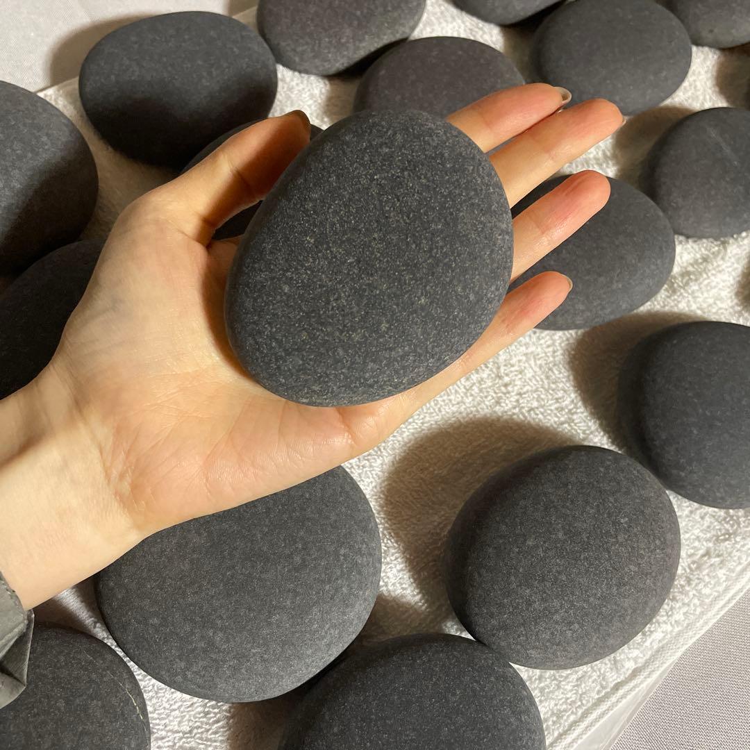 kiyoさま専用】ホットストーン 玄武岩 アリゾナ マッサージストーン 33