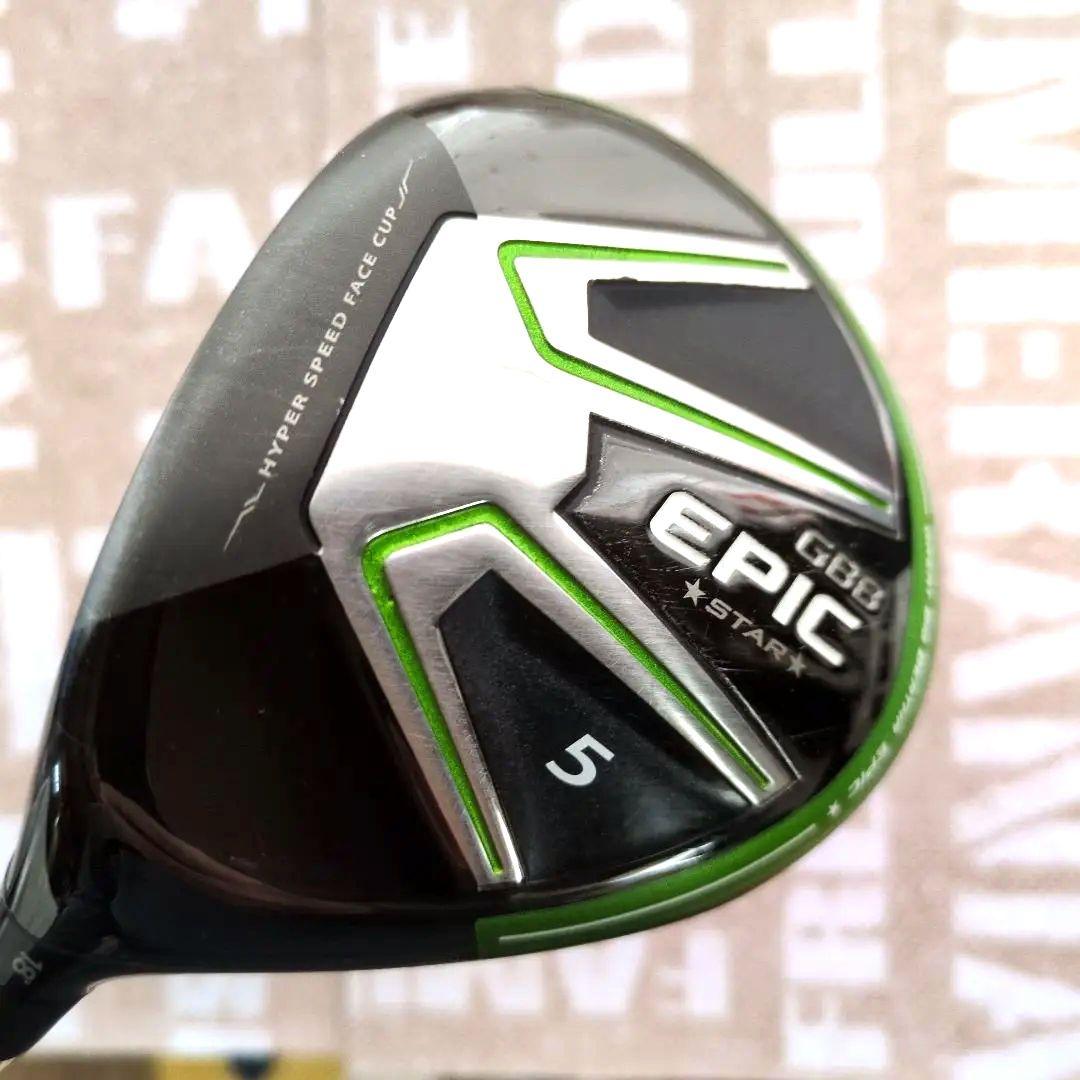 GBB EPIC STAR《レフティ》 5番 フェアウェイウッド