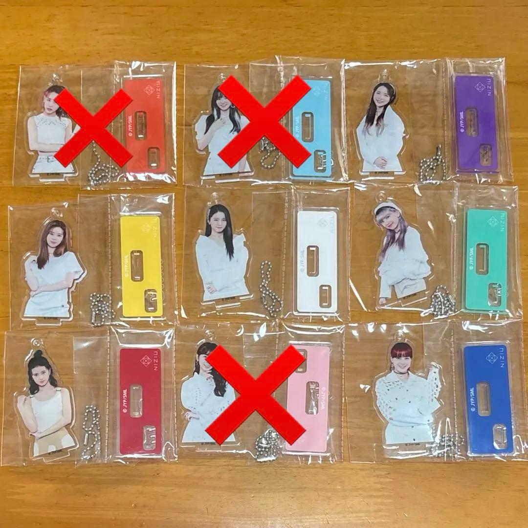 NiziU アクリルスタンド アクスタ アクリルスタンドキーホルダー 一番