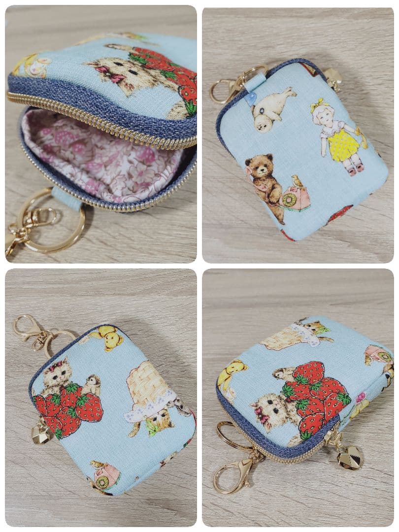 《専用》ハンドメイド 3roomsバッグ ぶら下げポーチ