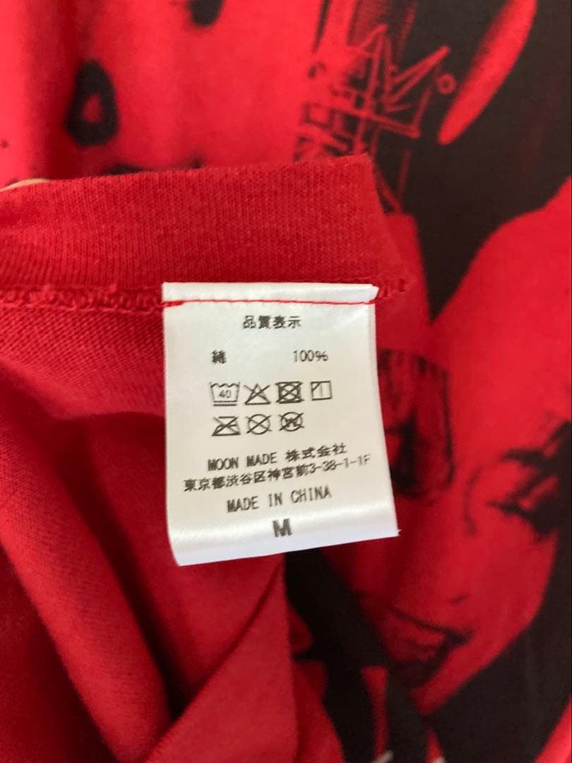 中森明菜☆ALDEA FC限定☆還暦祝いT☆赤☆Mサイズ☆レア☆クリーニング