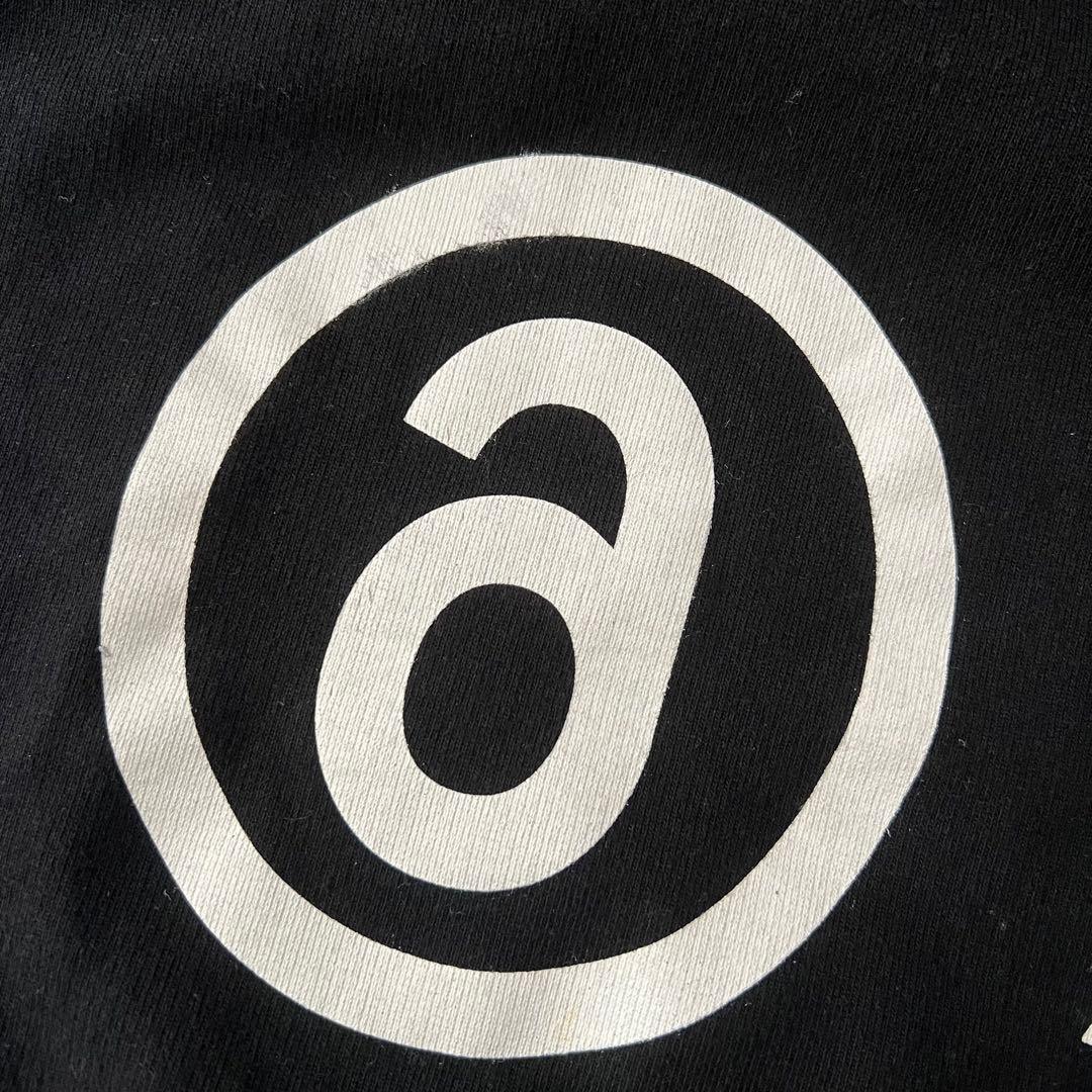 MM6 メゾンマルジェラ スウェット トレーナー ブラック 川口春奈さん