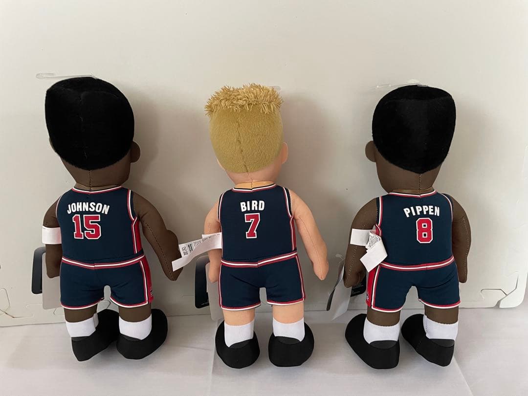 NBA 初代ドリームチーム人形3体 新品未使用