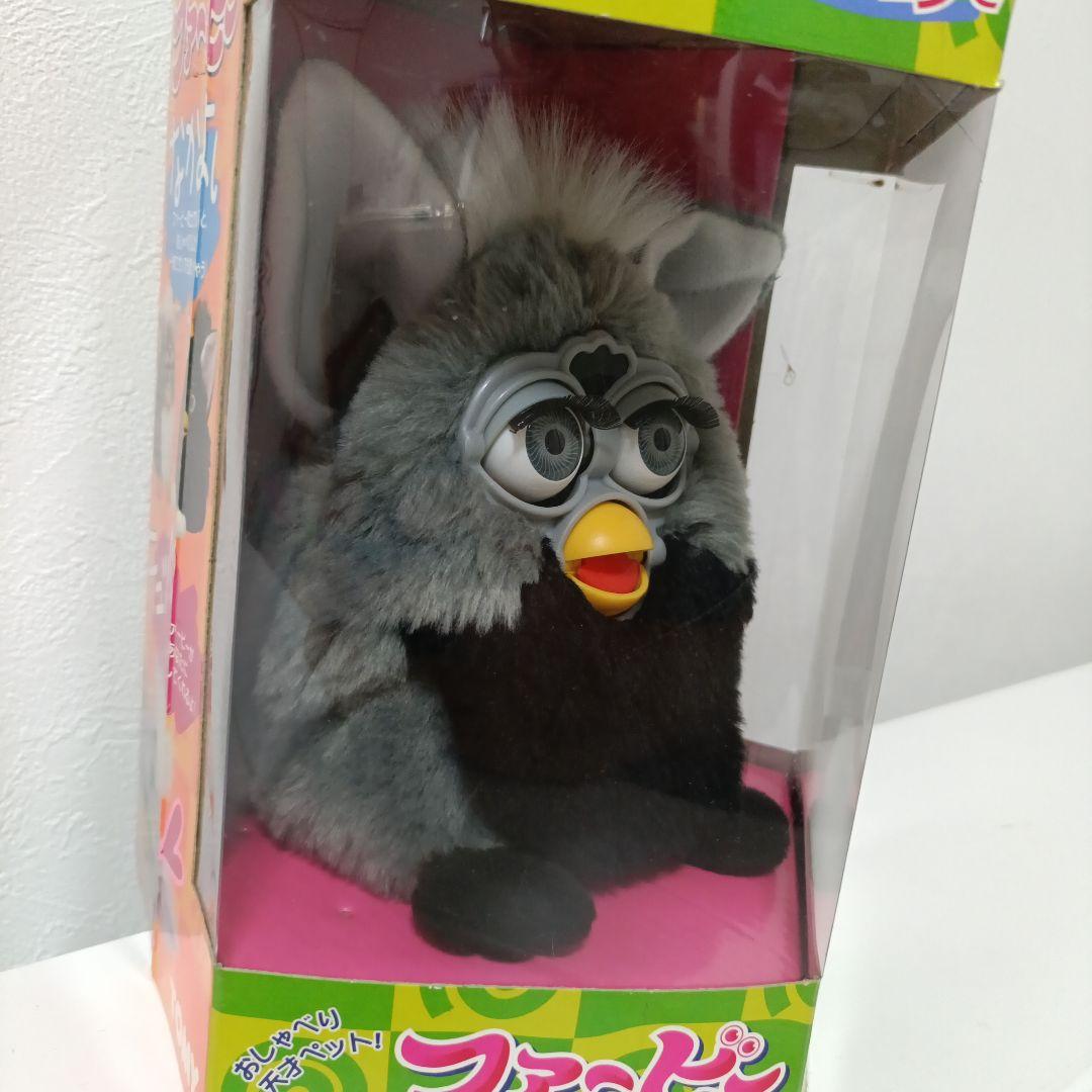 未開封】Furby 初代 ファービー グレー ブラック - メルカリ