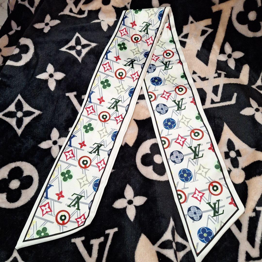 新品❣️LVリボンスカーフ マルチカラー ノベルティ 1点のみ☆バンドー 楽天市場】【新品】 ルイヴィトン スカーフ バンドー ヴィヴィエンヌ