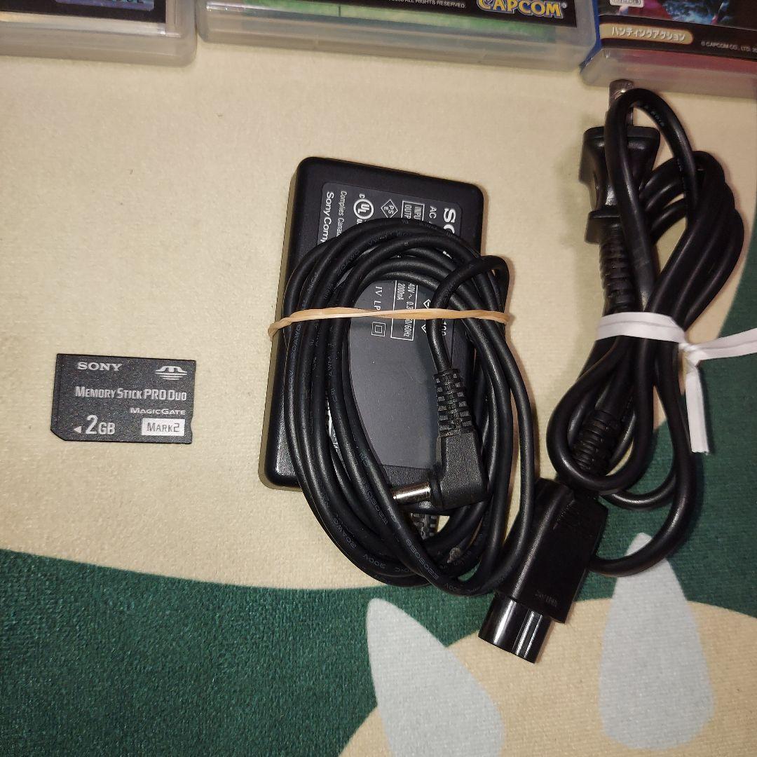 すぐ遊べる】PSP-3000本体 + ソフト12本、充電器、メモリー付き - メルカリ