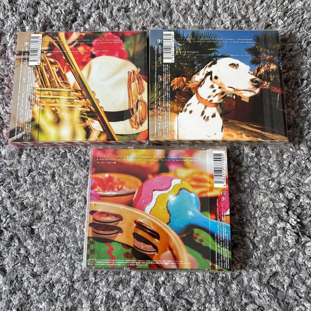 A.H.O. WEST. アルバム 3形態セット Blu-ray 特典つき - メルカリ