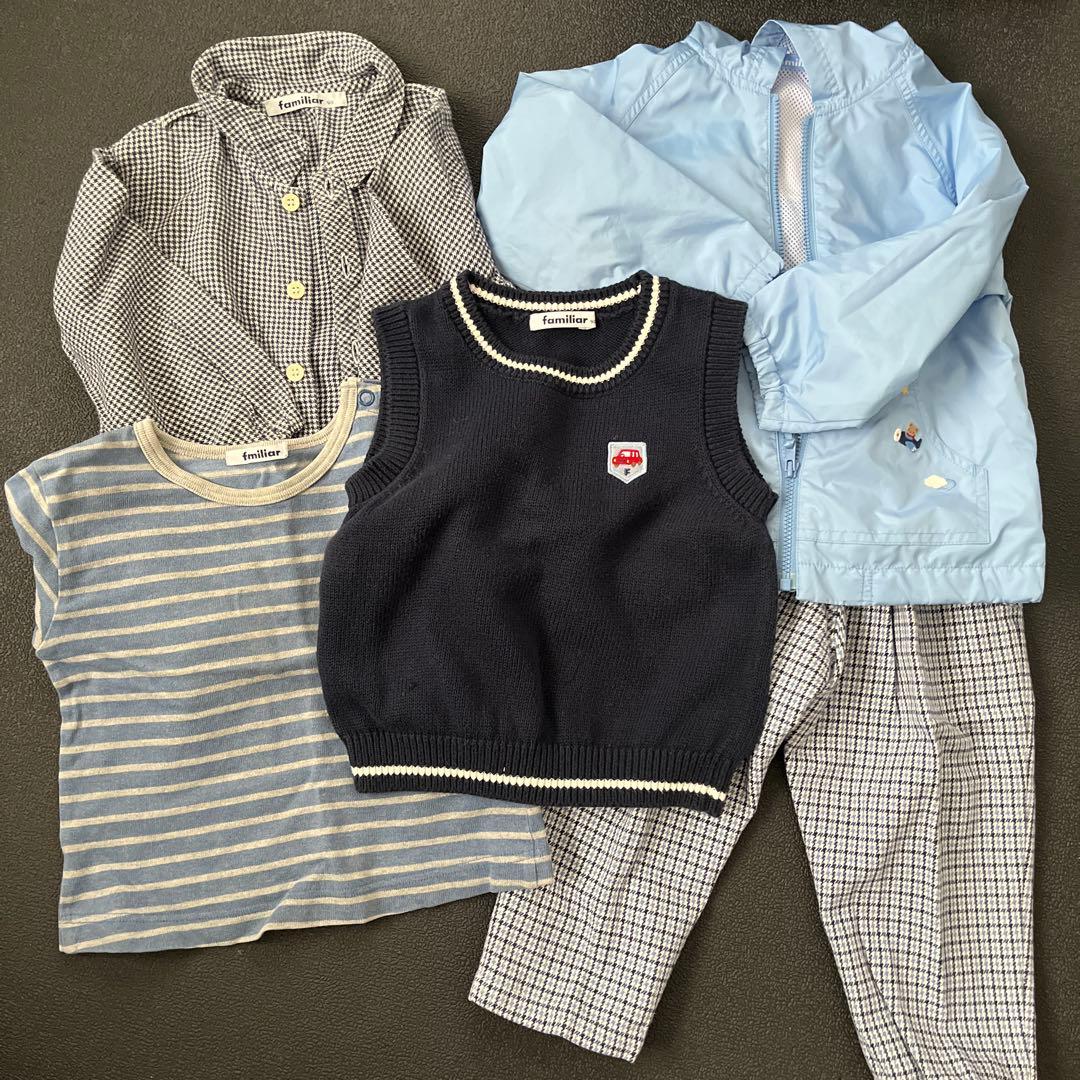 ファミリア 90サイズ 5点セット - メルカリ