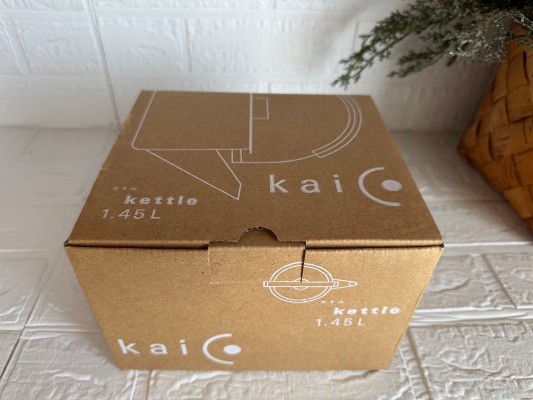 kaico × BOM UNITED 限定ケトル　1.45L 【未使用】