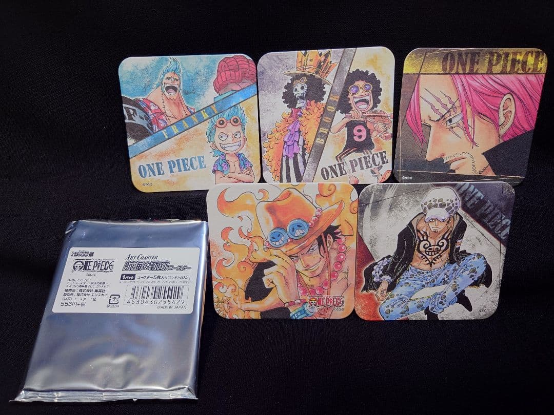 ジャンプ展 アートコースター ワンピース〜航海の軌跡〜コースター 全