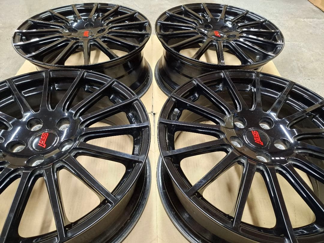 スバル レヴォーグ STI 純正 ホイール 4本 18インチ 7.5J WRX