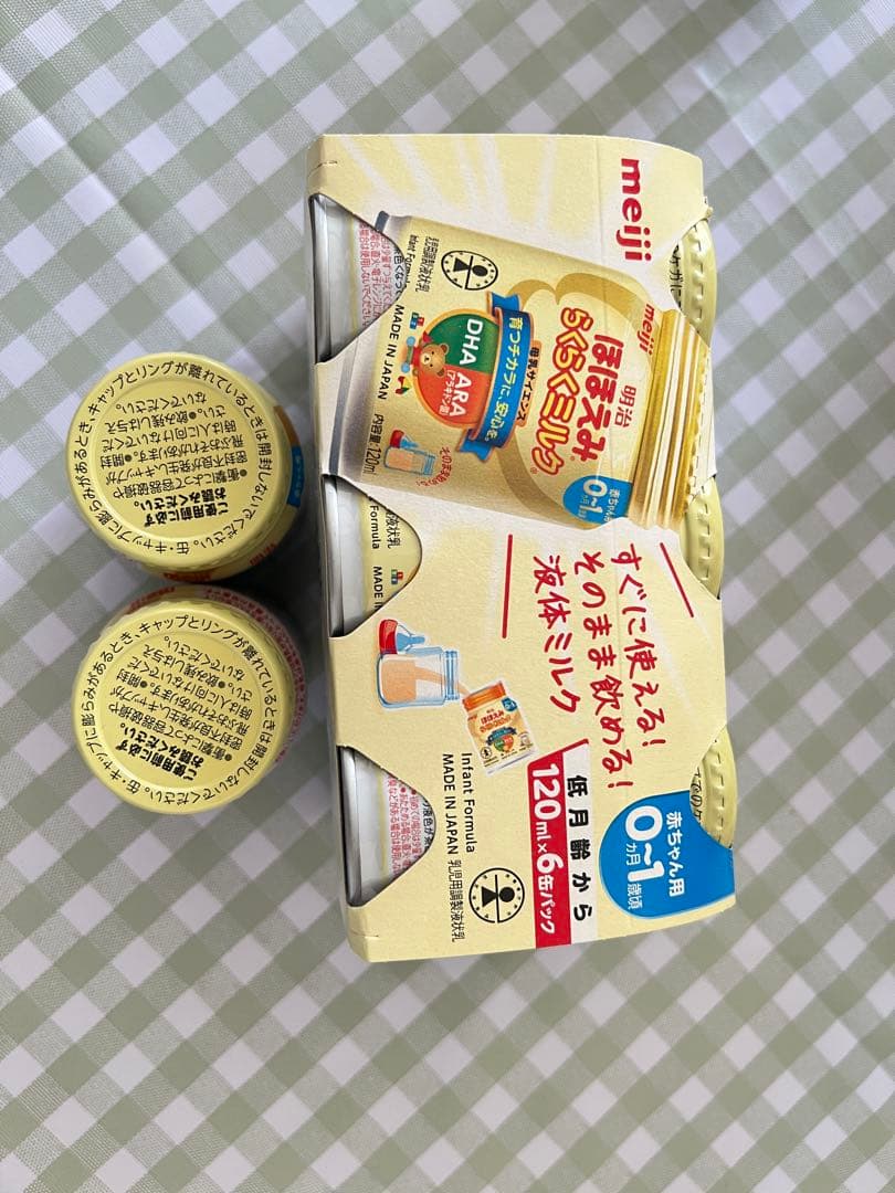 明治 ほほえみらくらくミルク 120ml×6本 賞味期限2026年7月 - メルカリ