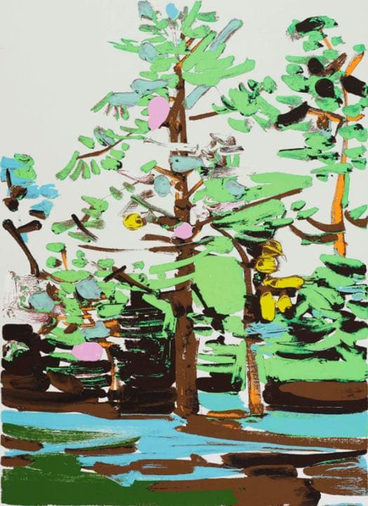 井田幸昌 シルクスクリーン Monkey puzzle - メルカリ