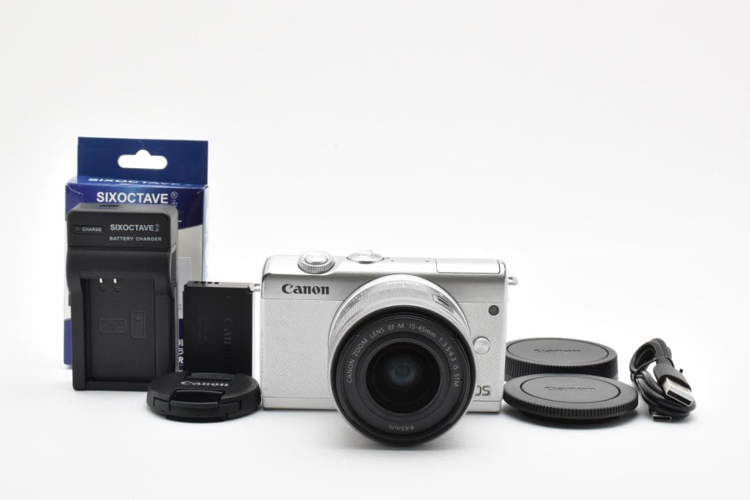 Canon EOS M200 標準レンズキット CANON EOS M200 EF-M15-45 IS STM レンズキット [ブラック] 価格比較