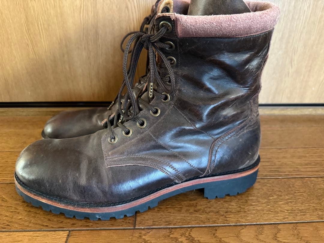 自*い様 08aw NUMBER (N)INE ワークブーツ サイズ9 - メルカリ