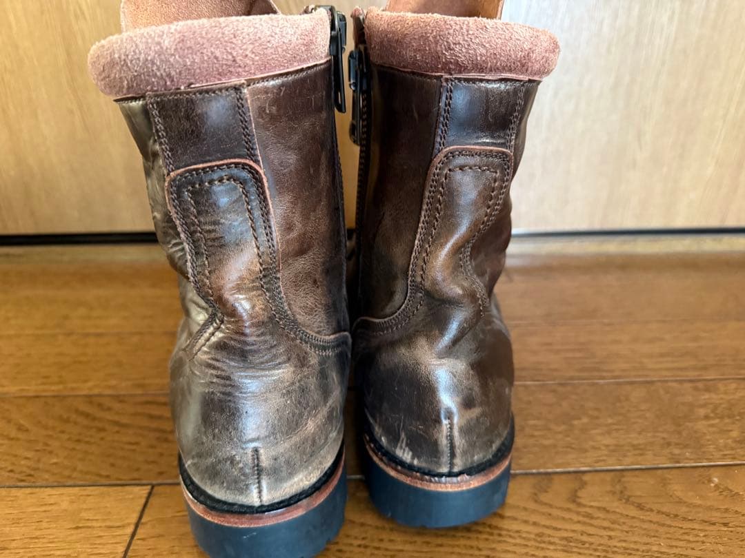 自*い様 08aw NUMBER (N)INE ワークブーツ サイズ9 - メルカリ