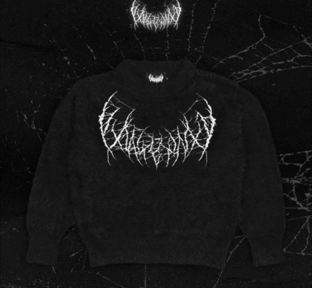 Pxrge Trxxxper着用 YXNGBRATZ Logo Knit - メルカリ