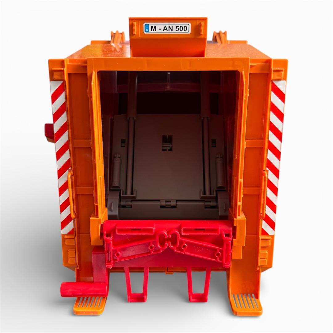 bruder ブルーダー MAN TGS ごみ収集車 BR03760 オレンジ - メルカリ