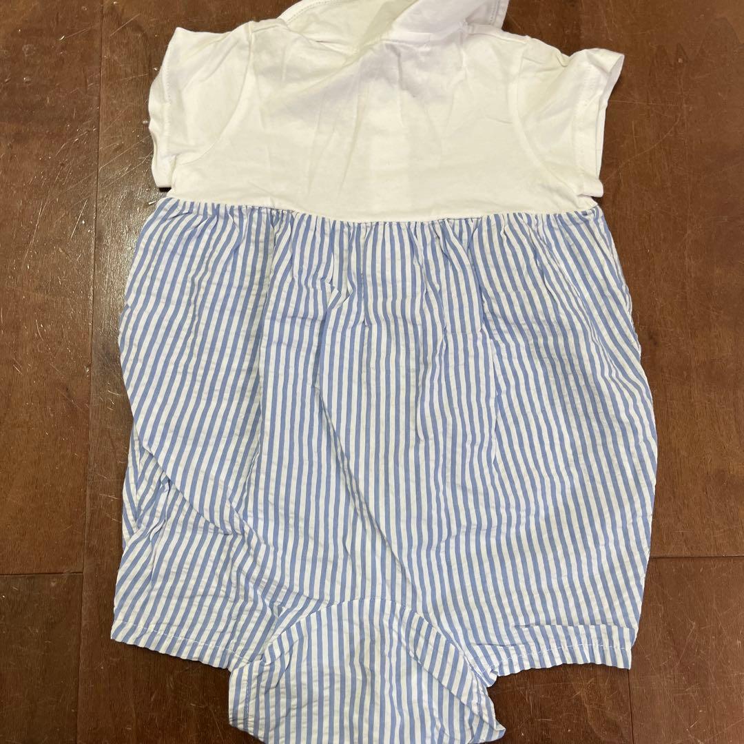 ファミリア familiar 70センチ 半袖 ロンパース - メルカリ