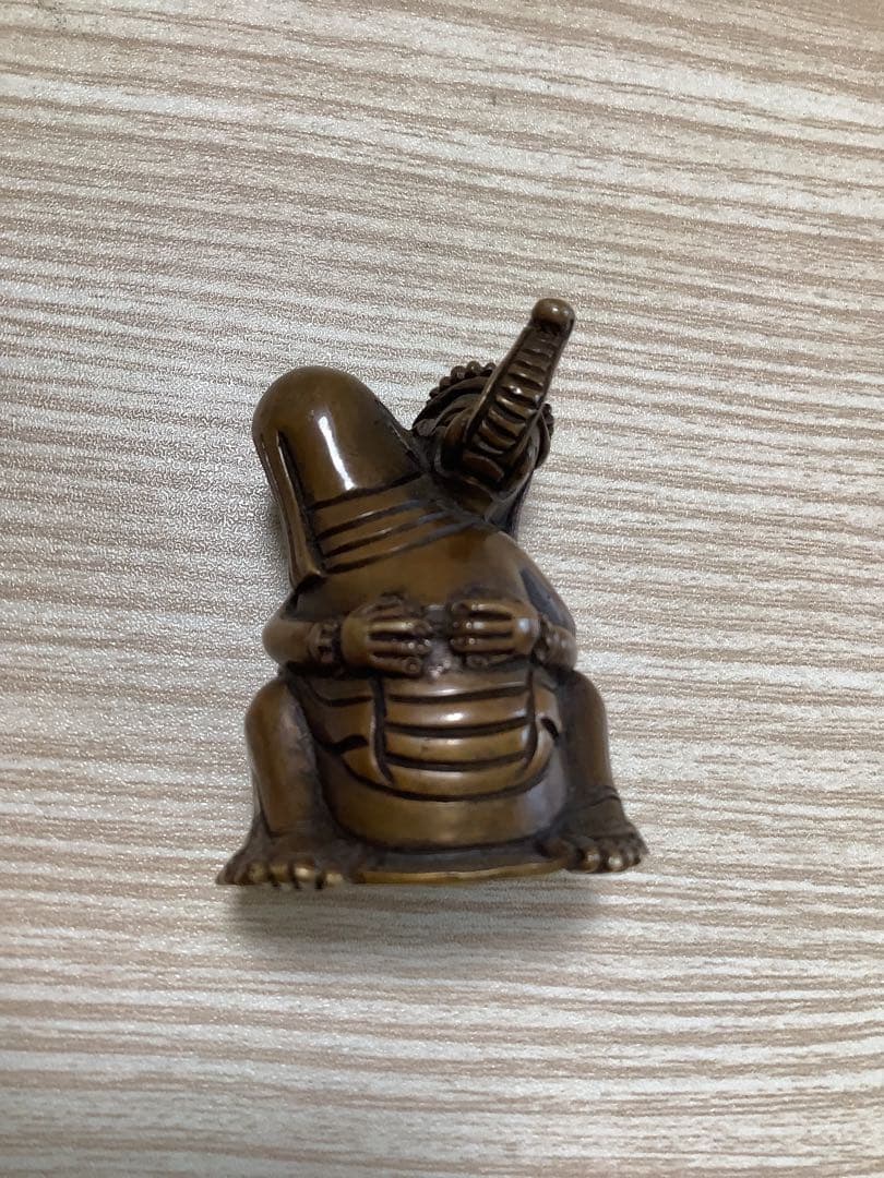 《 チベット密教　新品 》 ガネーシャ　歓喜仏　聖天　銅　金運　オリジナル　B