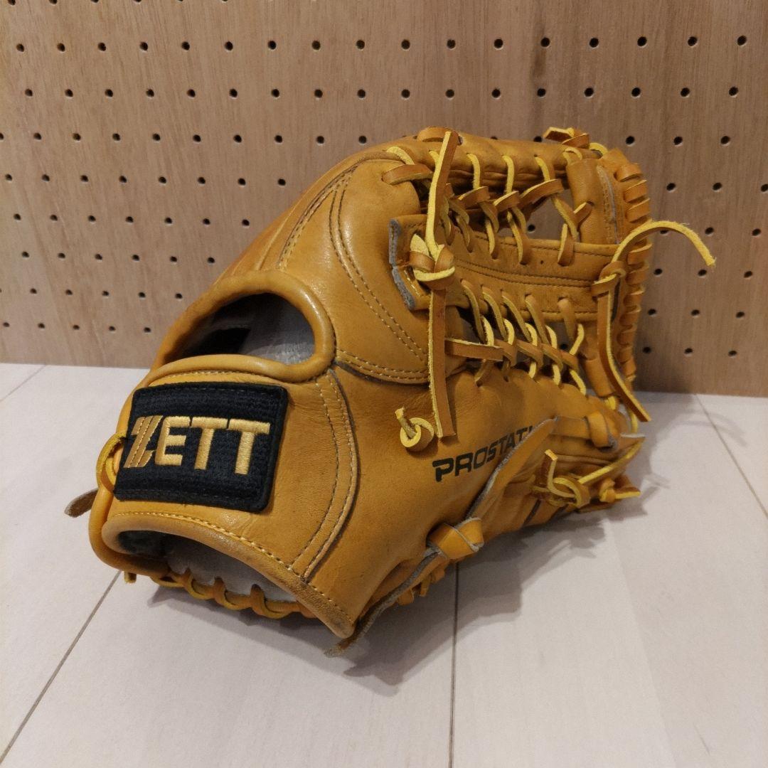 a*u様 ZETT プロステイタス 軟式外野手用グラブ 軟式グラブ プロステイタス 外野手用 サイズ:9 | 【ZETT】ゼットベース