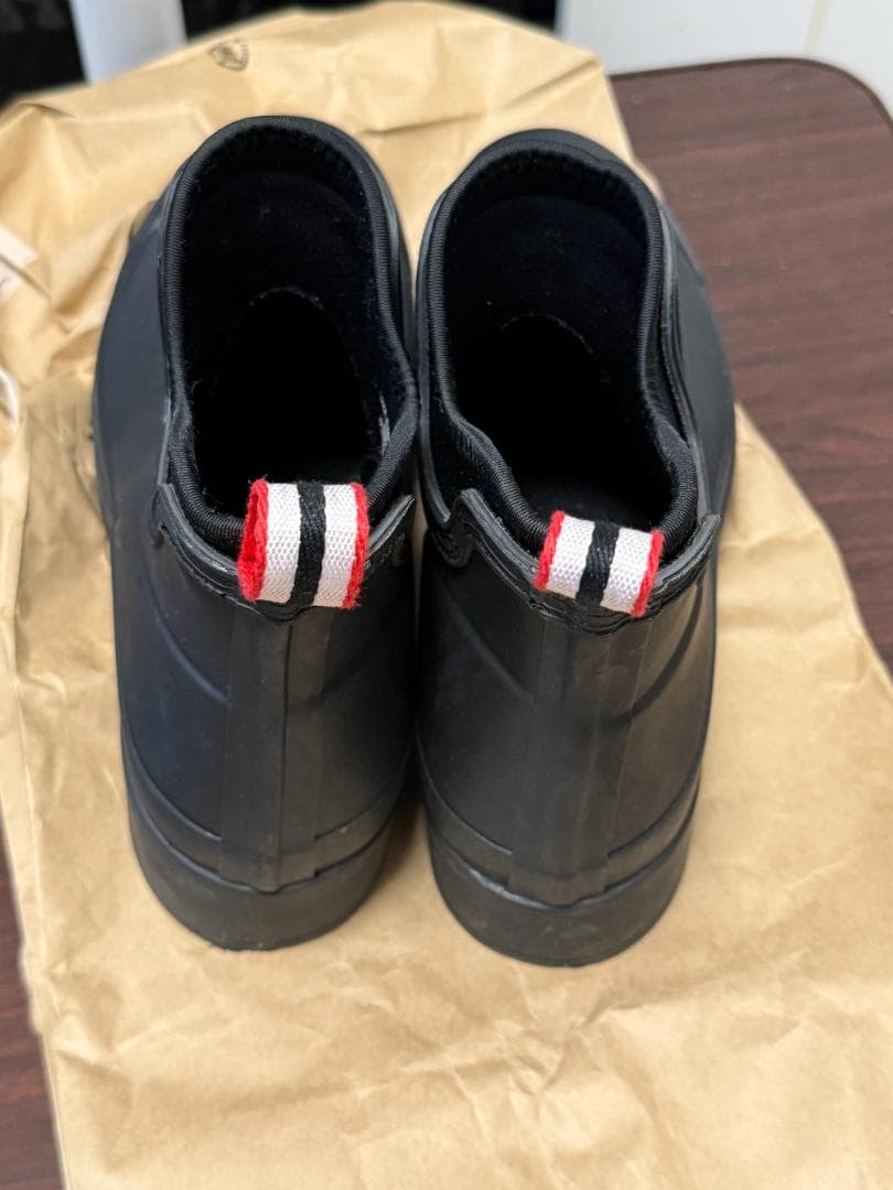 ハンター チェルシーレインブーツ UK8 ほぼ未使用 箱付き