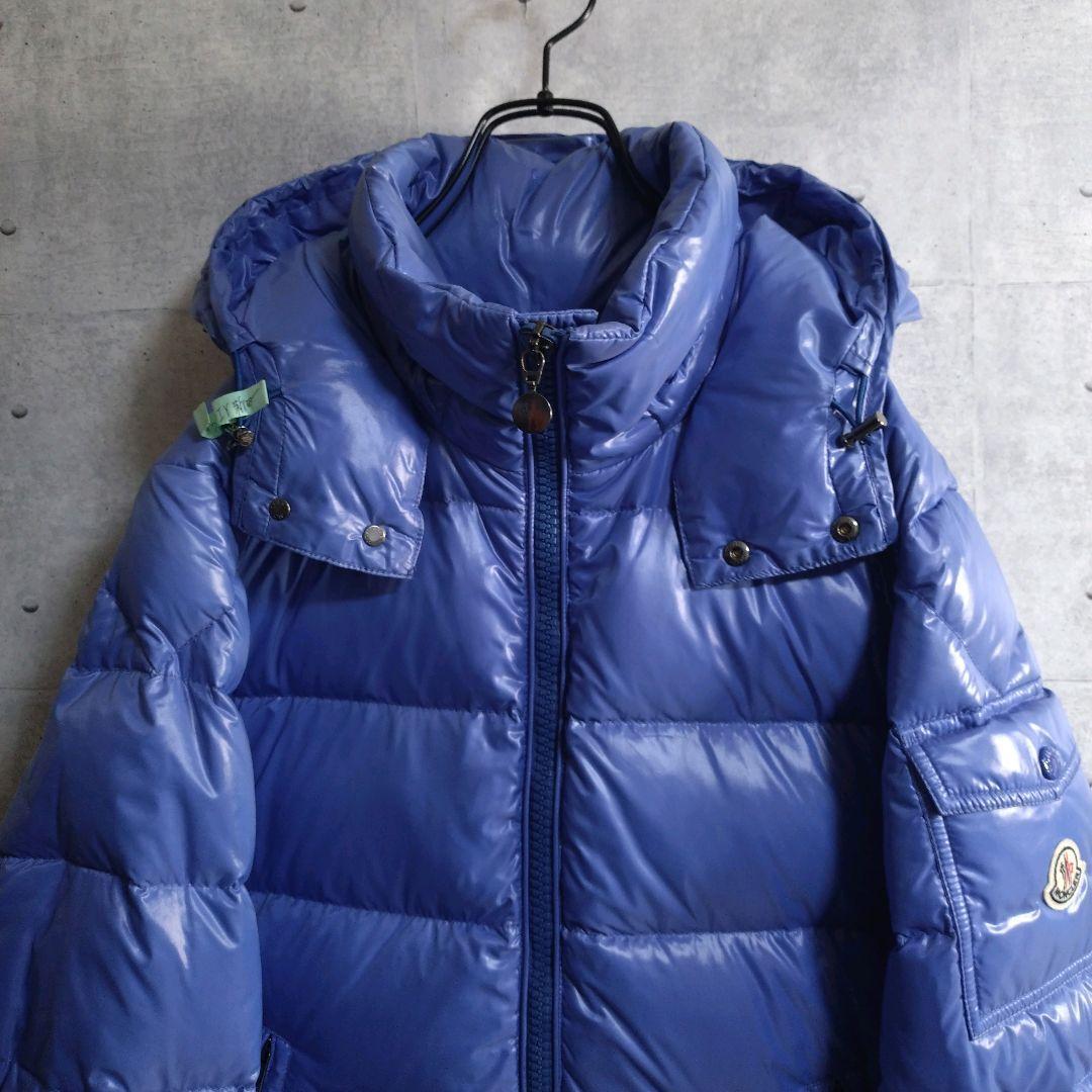 モンクレール☆極美品 MONCLER MAYA ダウンジャケット 青 サイズ1