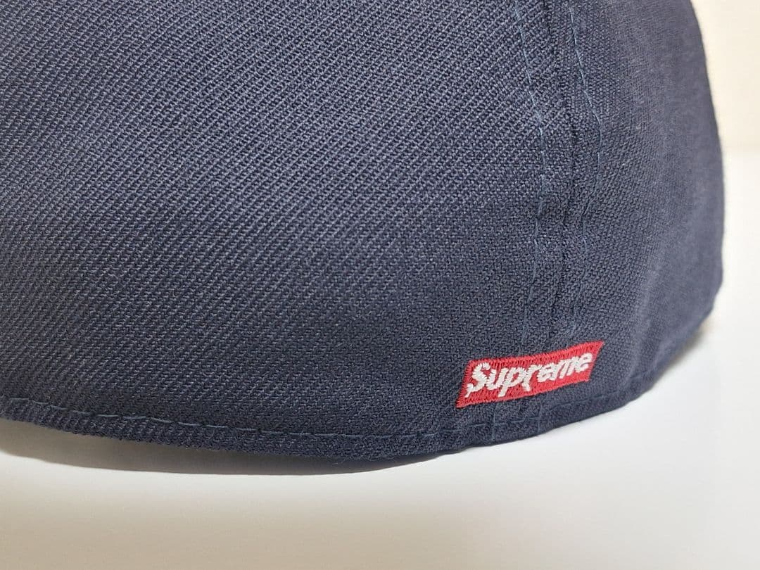 【美品】Supreme　S Logo　New Era　Ice　\"Navy\"