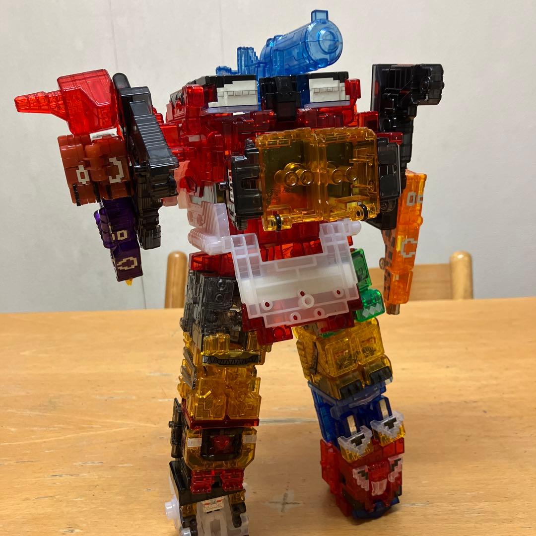 ミニプラ 動物戦隊 ジュウオウジャー クリア ワイルドトウサイドデカ