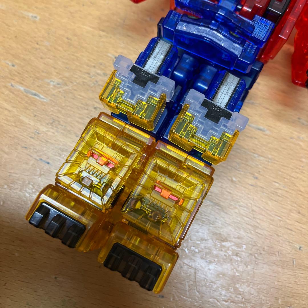 ミニプラ 動物戦隊 ジュウオウジャー クリア ワイルドトウサイドデカ