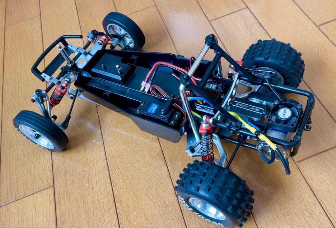 京商】BEETLE 2014（復刻版）ESC、サーボ、モーターファン メカ付き