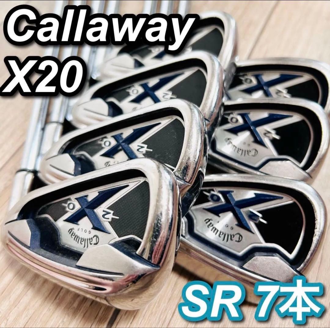 名器 キャロウェイ X 20 SR メンズアイアンセット 7本 スチール キャロウェイ X-20 ツアー アイアン (日本仕様)｜ゴルフクラブ名器大辞典