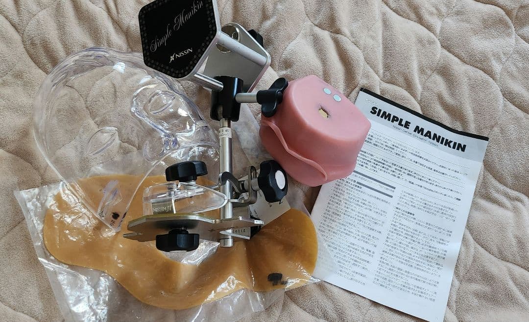 ボ*ー様 【最安値スタート】NISSIN　シンプルマネキンセット シンプルマネキンⅢチェアマウントセット｜株式会社ニッシン｜歯科模型