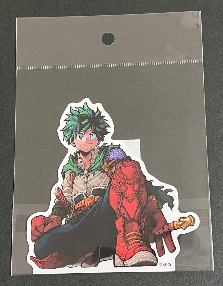 ヒロアカ ダイカットステッカー 幼馴染 緑谷出久 デク 爆豪勝己 十傑 4