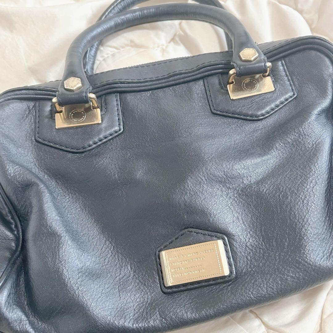 処分価格】マークバイマークジェイコブス 2way レザー ボストンバッグ