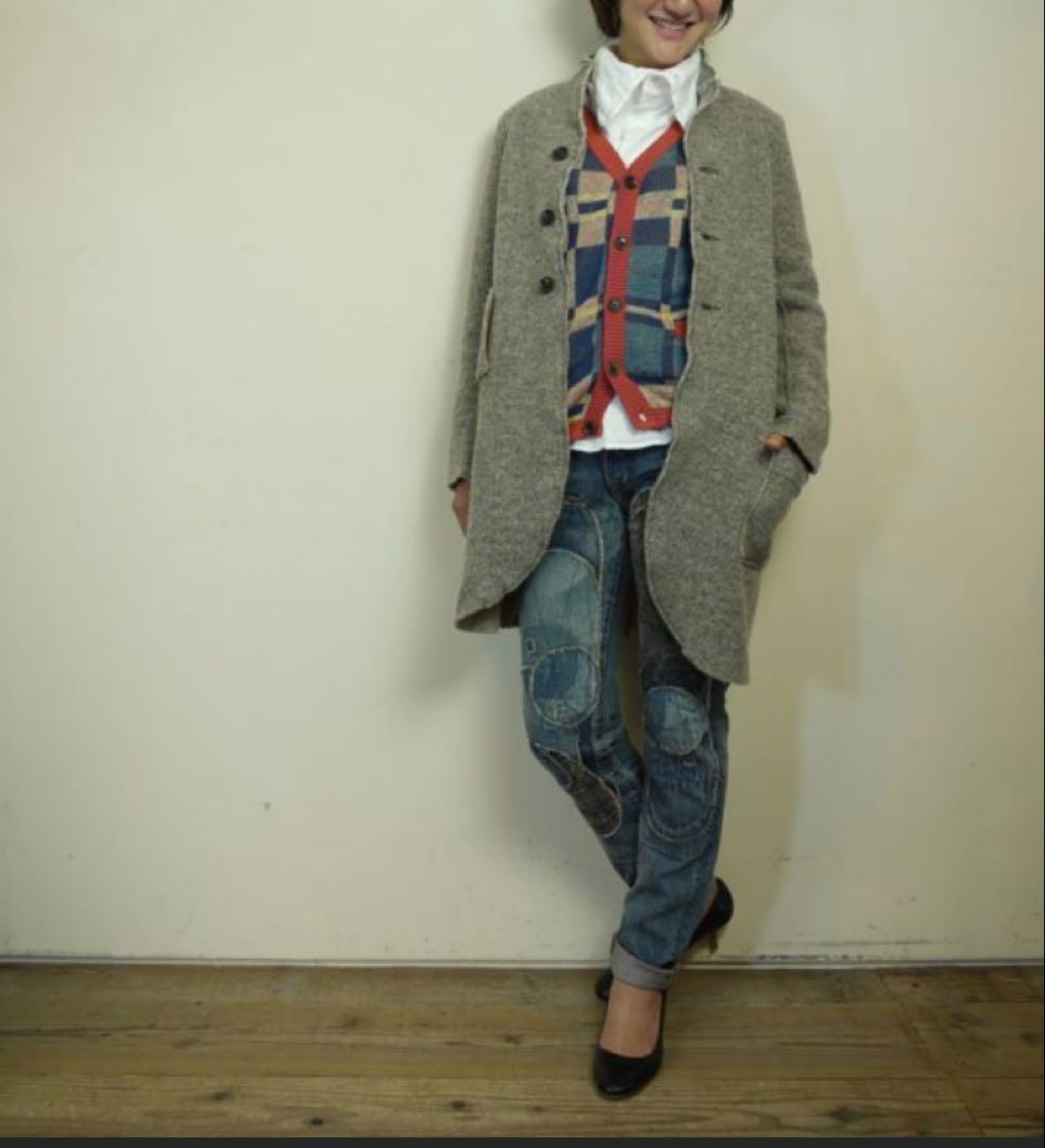 KAPITAL◎チロルウールノマド ジャケットサイズ2◎ロングコートウール